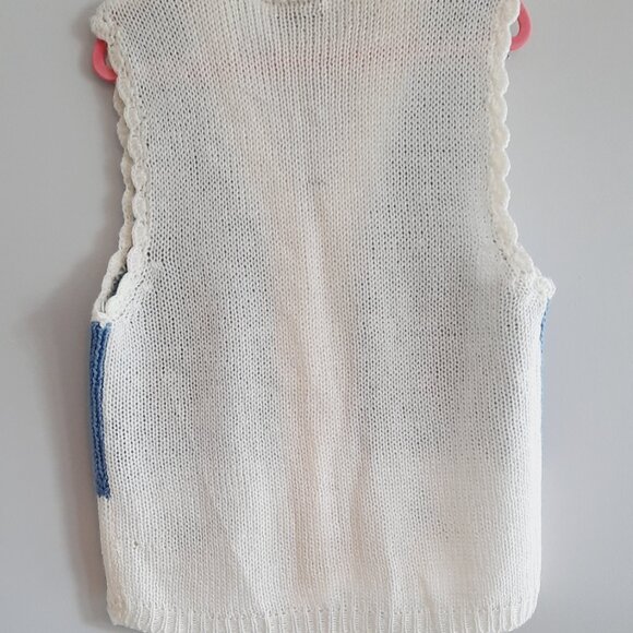 Vintage Huntington Ridge Knit Vest Size L - Picture 3 of 7
